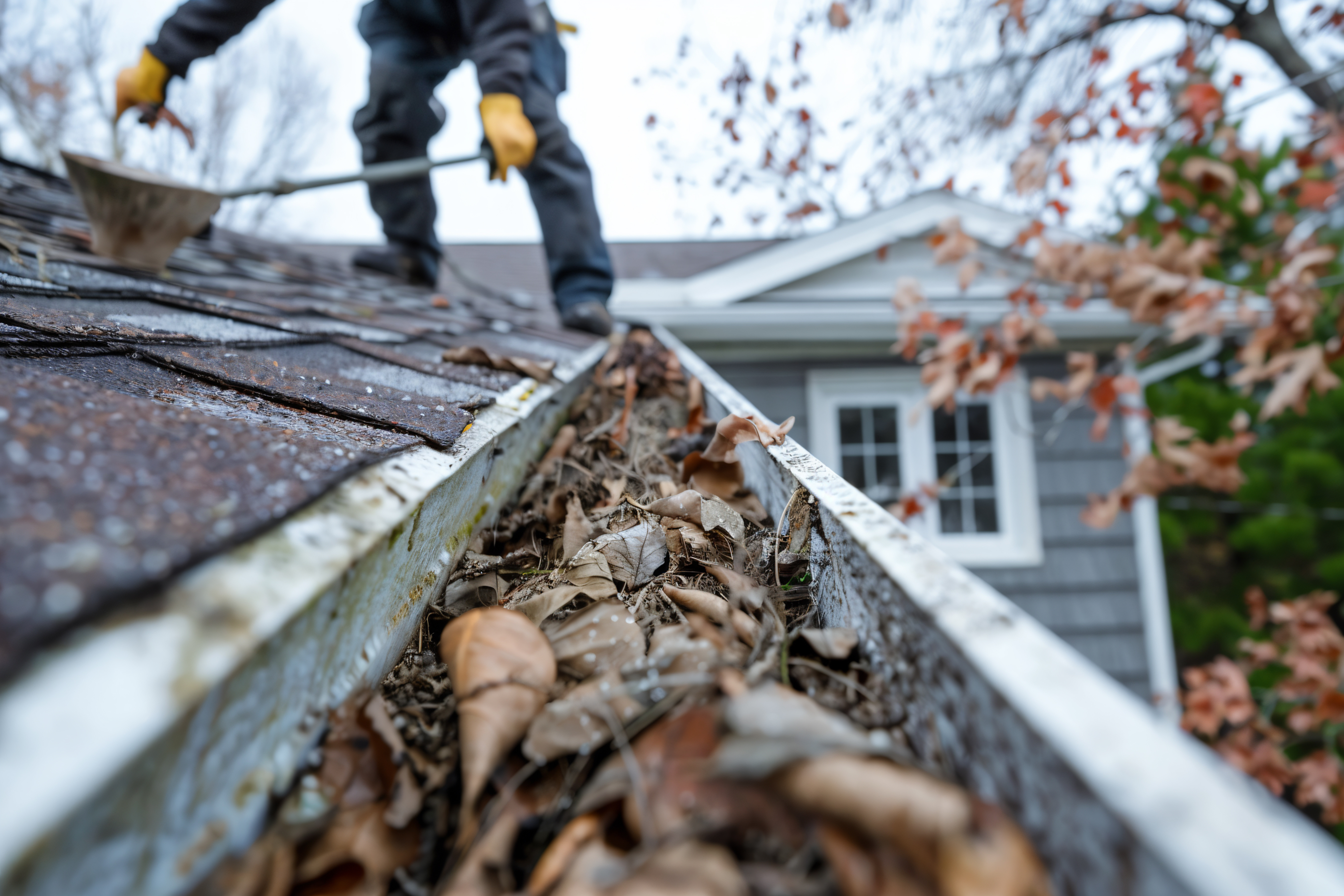 gutter_cleanout_leaves_gutter_services